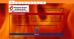 Desktop Screenshot of extinguidoreszaragoza.com