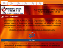 Tablet Screenshot of extinguidoreszaragoza.com